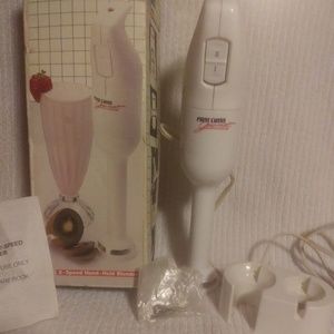 First Class Gourmet Handheld 2 Speed Blender